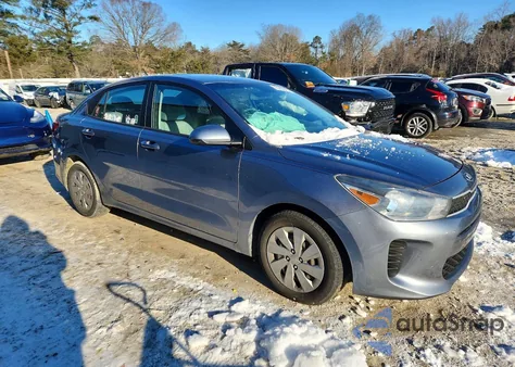 2020 Kia Rio Lx z USA, uszkodzony, nr VIN 3KPA24AD9LE319593